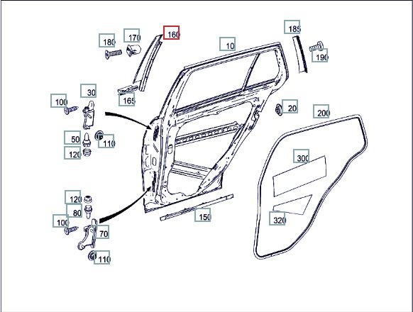 Накладка стойки, 1100 рублей, Калининград