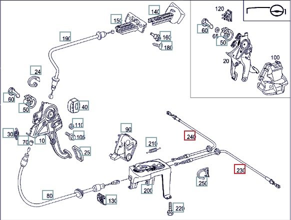 Трос ручника, 1170 рублей, Тверь