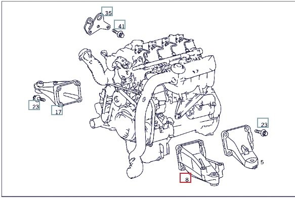 Кронштейн опоры двигателя, 1000 рублей, Калининград