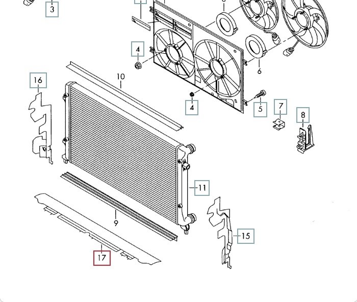 Дефлектор радиатора, 1000 рублей, Калининград