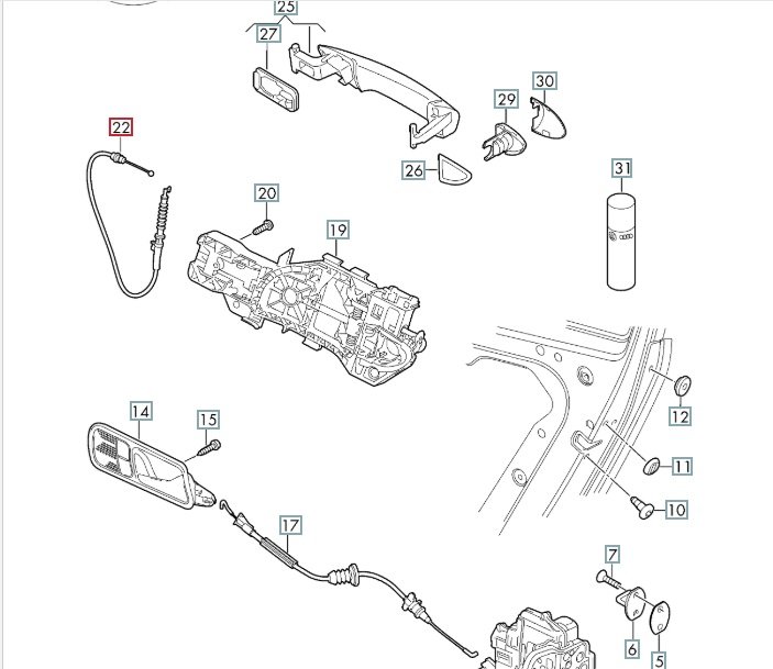 Трос замка двери, 1000 рублей, Калининград