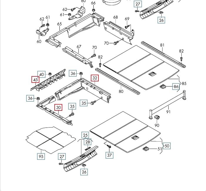 Обшивка багажника, 1200 рублей, Калининград