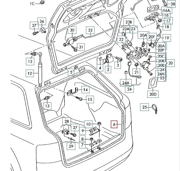 Резинка багажника, 2000 рублей, Калининград
