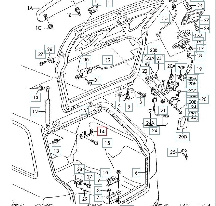 Накладки петель багажника, 900 рублей, Калининград