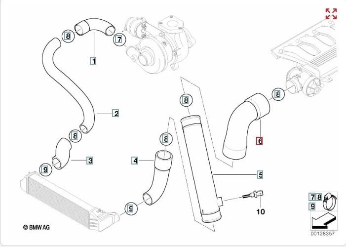 Патрубок интеркулера, 1200 рублей, Калининград