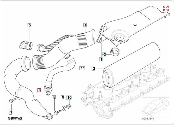 Патрубок воздушного фильтра, 1500 рублей, Калининград