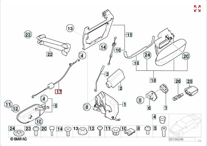 Трос замка двери, 600 рублей, Калининград