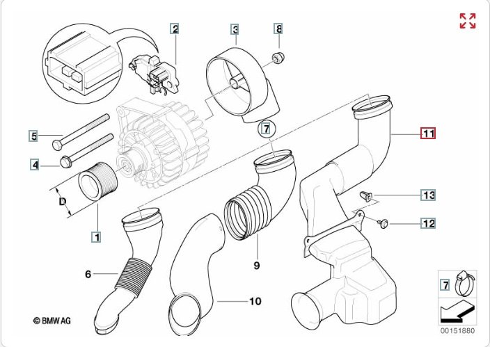 Воздуховод генератора, 1900 рублей, Калининград