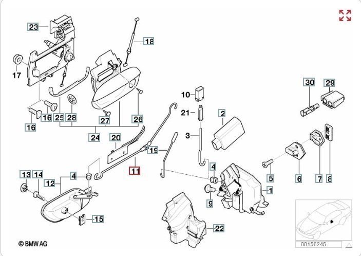 Трос замка двери, 1200 рублей, Калининград