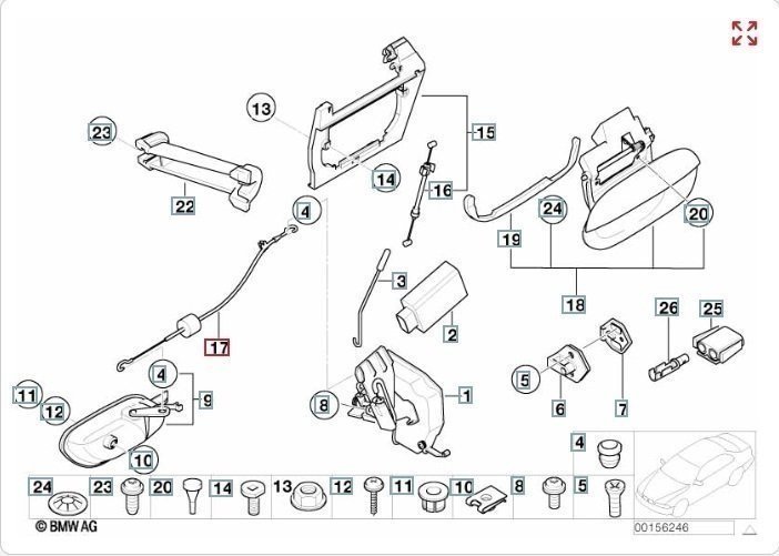 Трос замка двери, 1000 рублей, Калининград