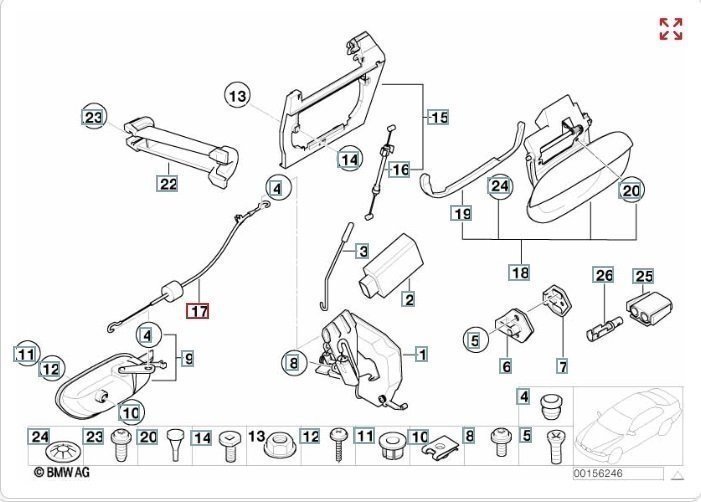 Трос замка двери, 1000 рублей, Калининград