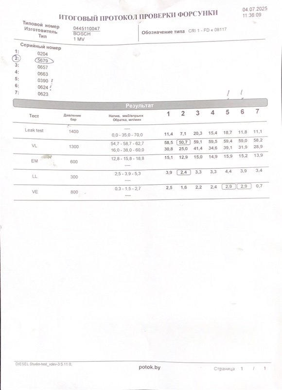 Форсунка топливная, 6600 рублей, Калининград