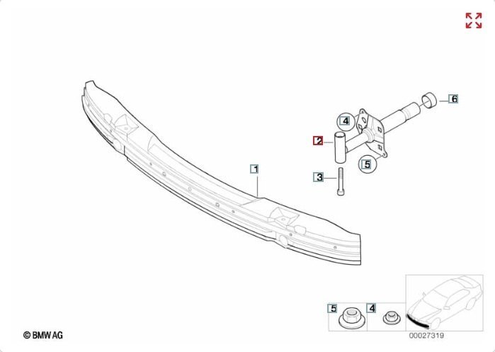 Кронштейн усилителя бампера, 1500 рублей, Калининград