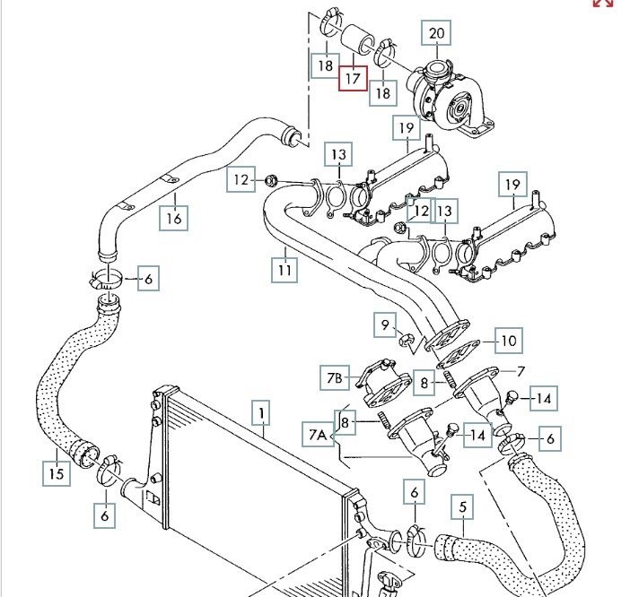Патрубок интеркулера, 900 рублей, Калининград