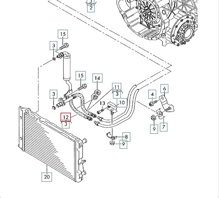 Трубка охлаждения АКПП, 6100 рублей, Калининград