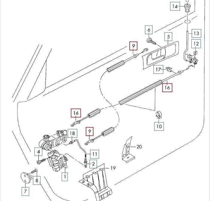 Трос замка двери, 900 рублей, Калининград