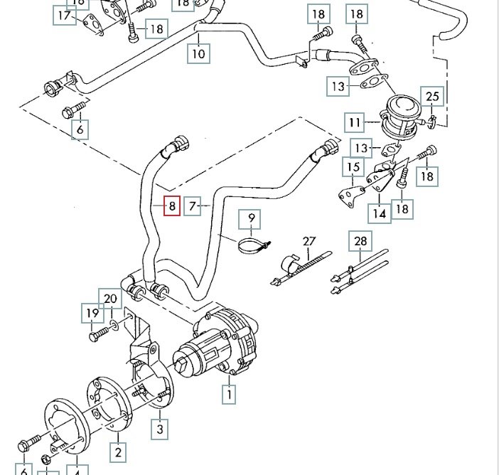 Трубка картерных газов, 900 рублей, Калининград