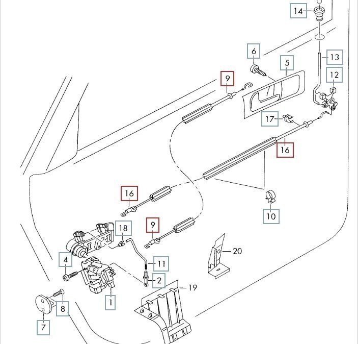 Трос замка двери, 900 рублей, Калининград