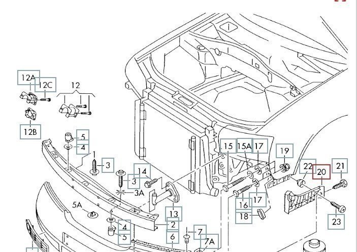Кронштейн бампера, 1400 рублей, Калининград