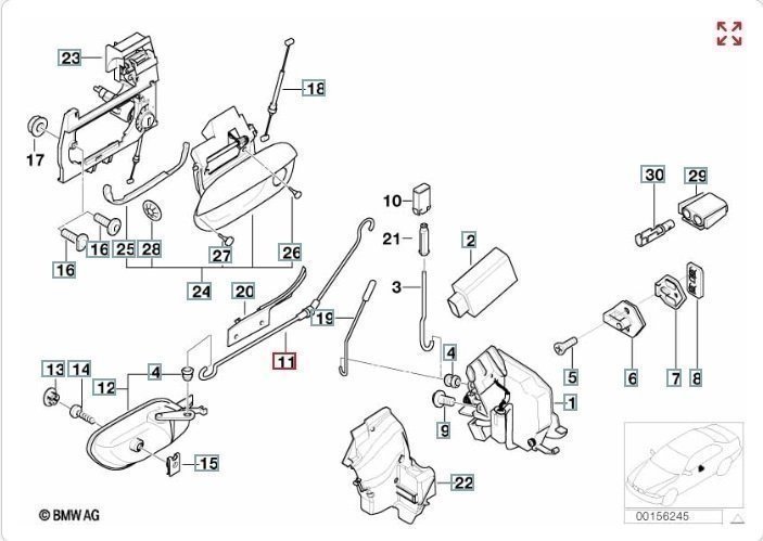 Трос замка двери, 1000 рублей, Калининград