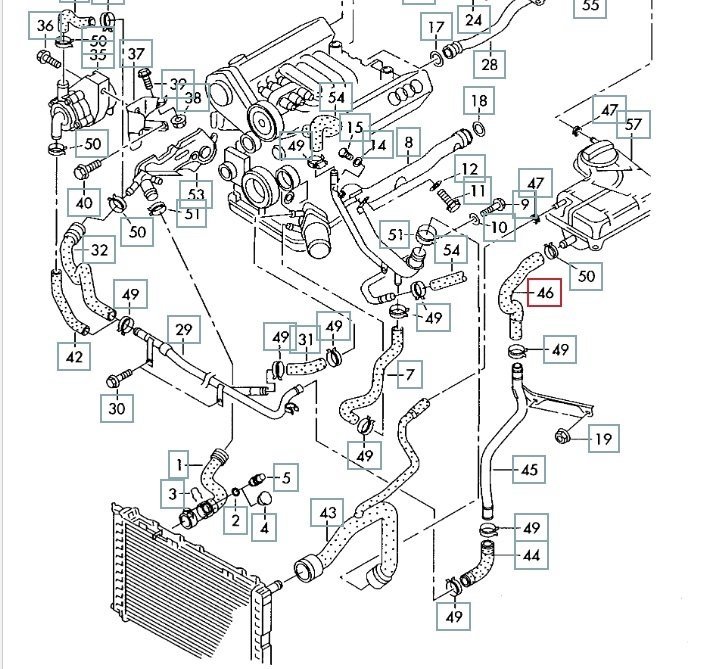 Патрубок системы охлаждения, 700 рублей, Калининград