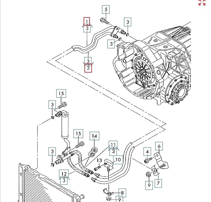 Трубка АКПП, 1900 рублей, Калининград