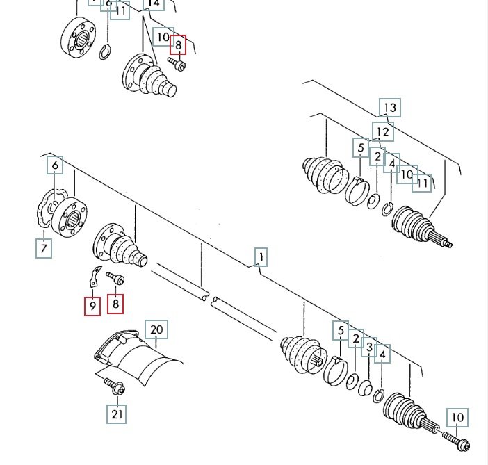 Болты приводов, 1200 рублей, Калининград