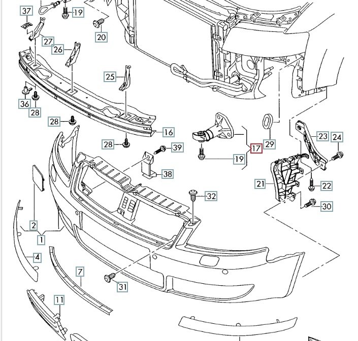Кронштейн бампера, 1300 рублей, Калининград