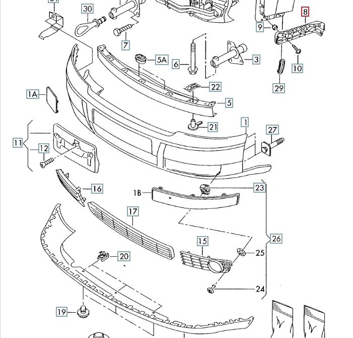 Кронштейн бампера, 1200 рублей, Калининград