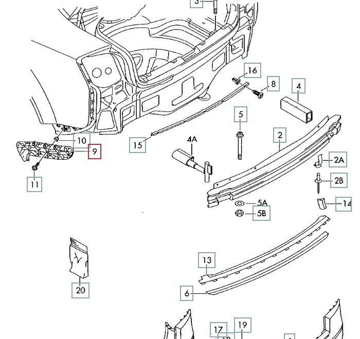 Кронштейн бампера, 800 рублей, Калининград