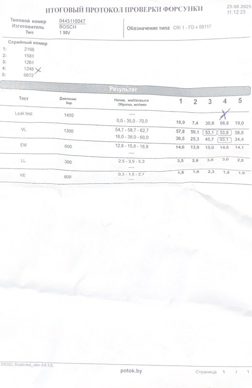 Форсунка топливная, 3600 рублей, Калининград