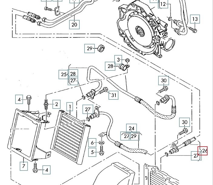 Трубка АКПП, 1500 рублей, Калининград