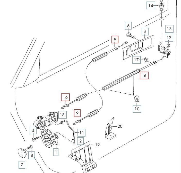 Трос замка двери, 900 рублей, Калининград