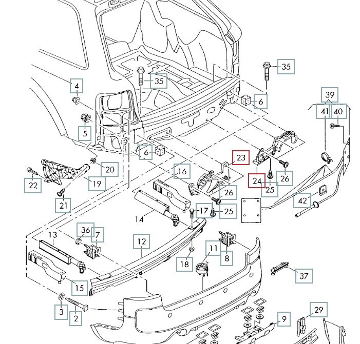 Крепление бампера, 1400 рублей, Калининград