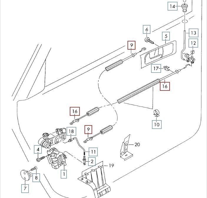 Трос замка двери, 900 рублей, Калининград
