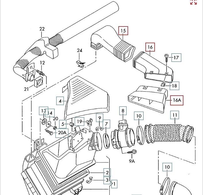 Патрубок воздушного фильтра, 2100 рублей, Калининград