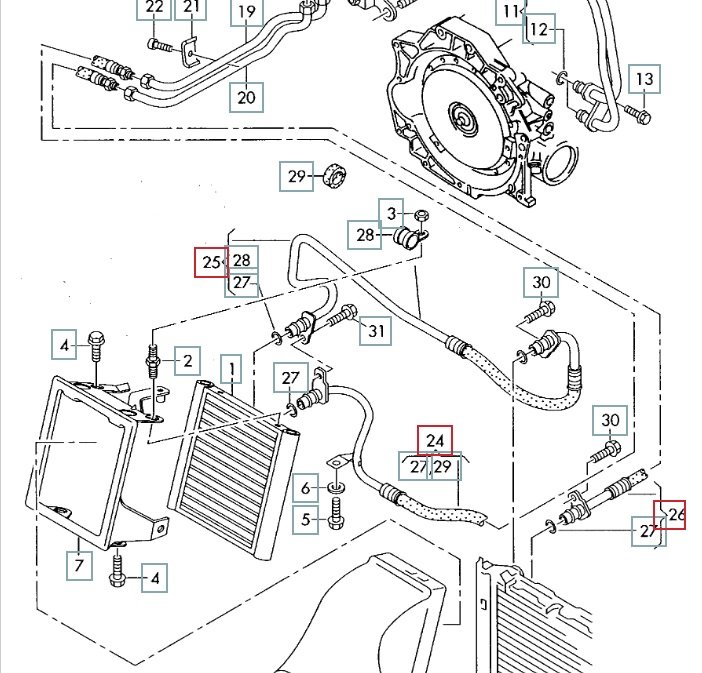 Трубки АКПП, 2100 рублей, Калининград
