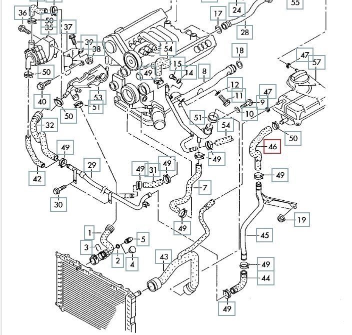 Патрубок системы охлаждения, 900 рублей, Калининград