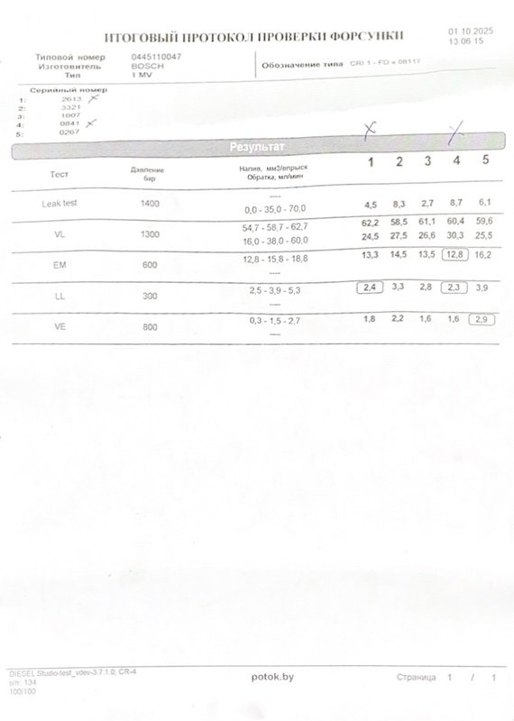 Форсунка топливная, 6600 рублей, Калининград