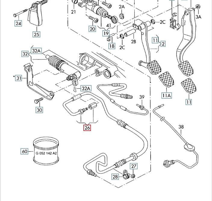 Трубка сцепления, 6100 рублей, Калининград
