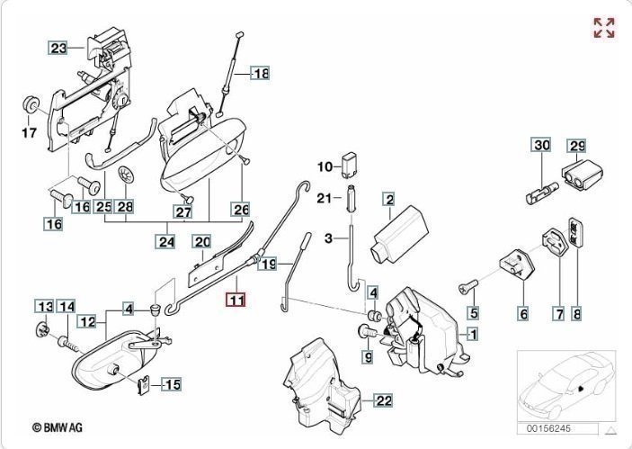 Трос замка двери, 1000 рублей, Калининград