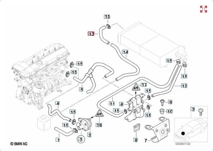 Шланг печки, 800 рублей, Калининград