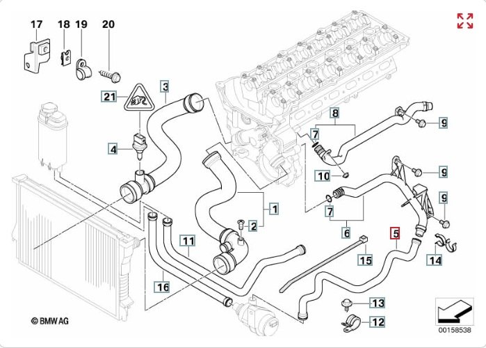 Патрубок системы охлаждения, 1700 рублей, Калининград