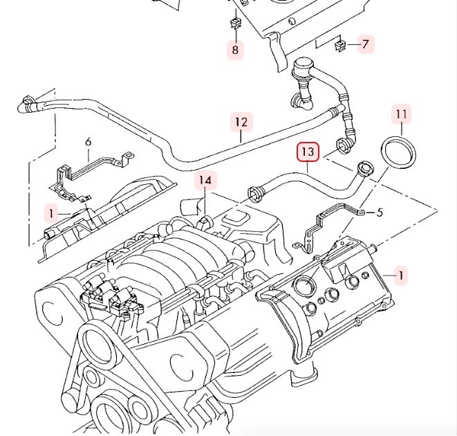 Трубка картерных газов, 900 рублей, Калининград
