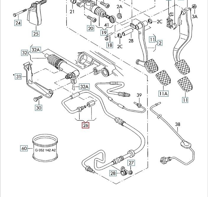Трубка сцепления, 4100 рублей, Калининград