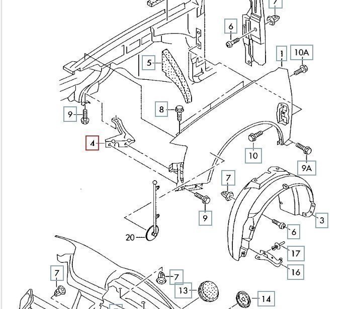 Кронштейн крыла, 1300 рублей, Калининград