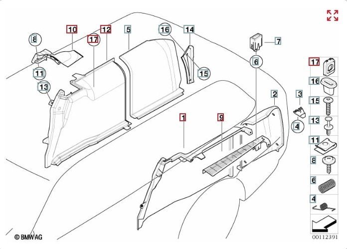 Обшивка багажника, 3100 рублей, Калининград