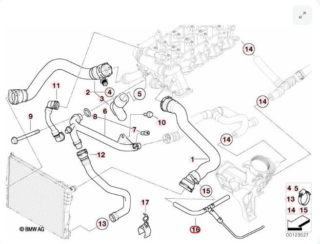 Патрубок системы охлаждения, 1200 рублей, Калининград