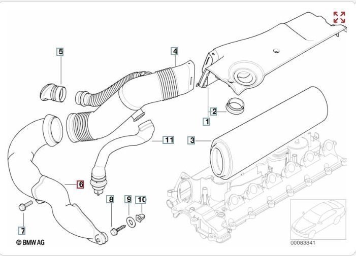Патрубок воздушного фильтра, 1200 рублей, Калининград