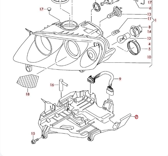 Крепление фары, 4600 рублей, Калининград